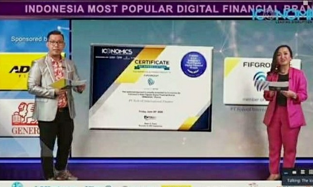 Acara Penghargaan Indonesia’s Most Popular Digital Financial Brands (Millennial‘s Choice)