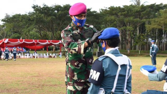 90 Prajurit Polisi Militer Perkuat Puslatpur Purboyo Malang
