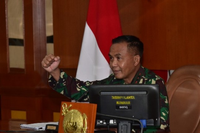 Komandan Korps Marinir (Dankormar) Mayor Jenderal TNI (Mar) Suhartono,M.Tr (Han)