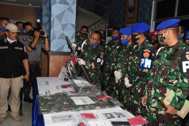 Komandan Puspom TNI Sampaikan Kronologis Kasus Pembunuhan Anggota TNI