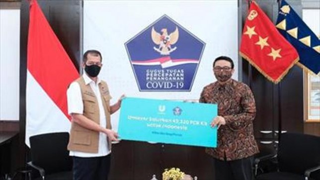 40Ribu PCR Senilai Rp 10,7 Miliar Donasi Unilever Indonesia untuk GTPPC19