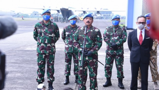Panglima TNI Berduka Kehilangan Prajurit Terbaik pada Misi PBB 