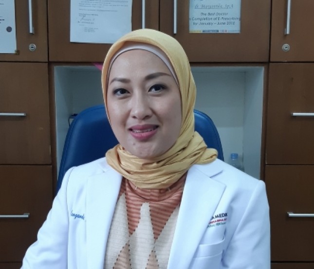 dr. Margareta Komalasari, Sp.A selaku Dokter Spesialis Anak dan Anggota IDAI Jaya