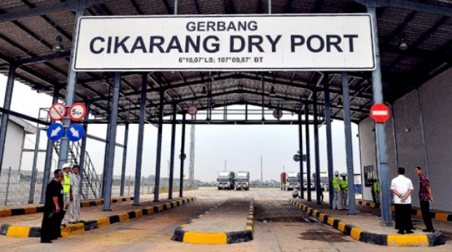 Cikarang Dry Port. (Foto: The President Post)