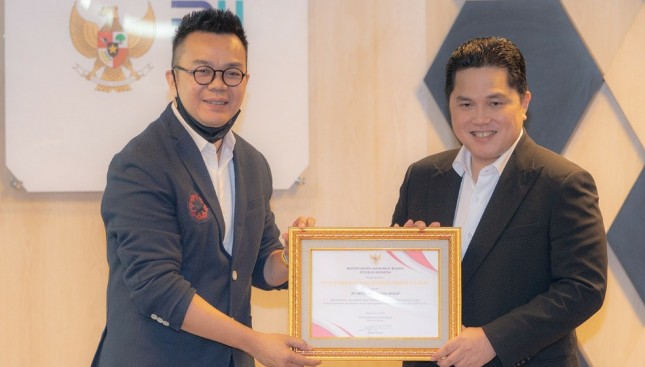 Hotel Indonesia Group Terima Apresiasi dari Kementerian BUMN