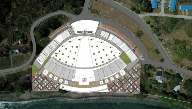 Kawasan Army Dock pulau Morotai 