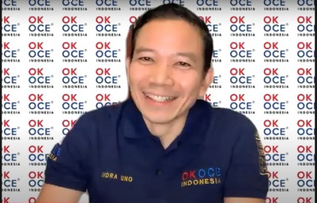 Indra Uno, Co Founder OK OCE Indonesia 