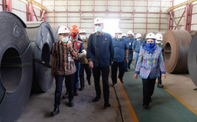 Kunjungan Kerja Reses Komisi VI DPR RI Meninjau PT Krakatau Steel