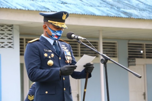 Komandan Lanud Silas Papare Marsma TNI Dr. Budhi Achmadi, M.Sc. 
