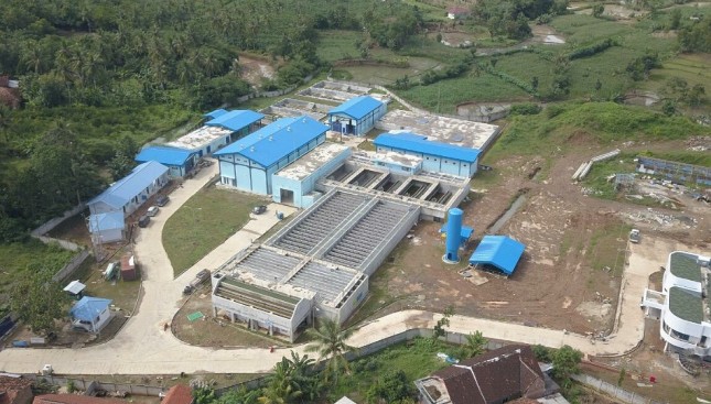 Pembangunan SPAM di Bandar Lampung