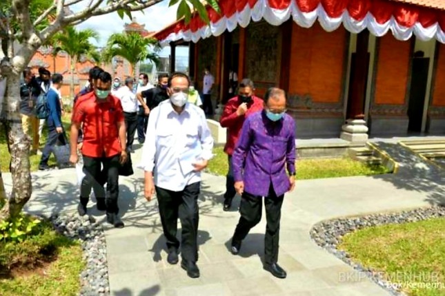 Menteri Perhubungan Budi Karya Sumadi Lakukan Kunjungan Kerja ke Bali 