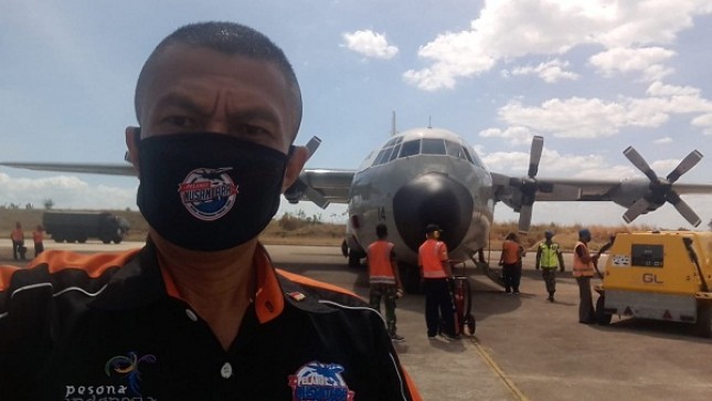 Pesawat udara C-130 Hercules milik TNI AU dengan nomor registrasi A-1314 telah melakukan uji landing untuk pertama kalinya di Bandara H. Hasan Aroeboesman Ende pada pukul 13.40 WITA, Selasa (4/8/2020) dan berhasil.