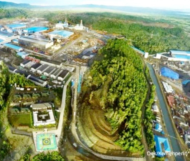 Ilustrasi Industri Smelter Nikel