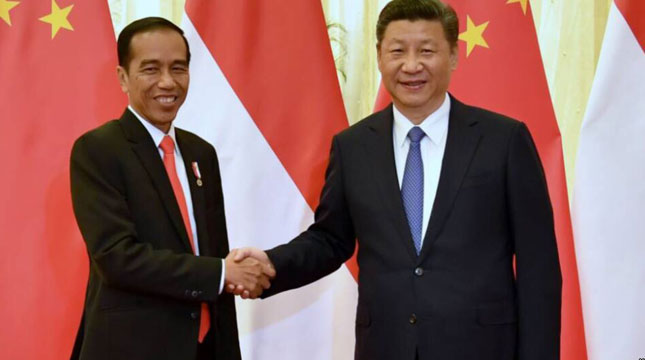 Presiden Ri Joko Widodo dan Presiden Xi Jinping (Foto: Istimewa)