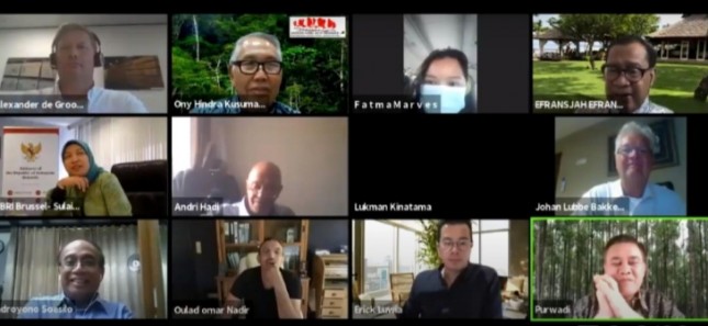 Indonesia-Belgium Virtual Business Meeting on Wood Products and Furniture