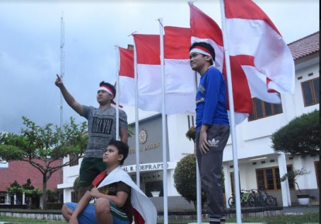 Masyarakat Semarak Sambut 17 Agustus di Seskoad Bandung