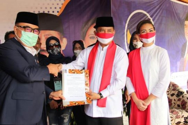 DPD Nasdem Tangsel Hadiri Deklarasi Pasangan Muhamad-Rahayu Saraswati