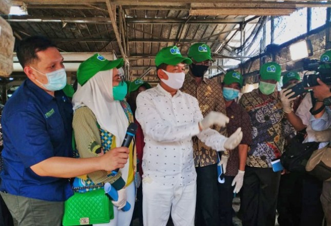 Wakil ketua Komisi IV DPR RI - Dedi Mulyadi Saat Kunjungi Pabrik Pengolahan Limbah PT Bio Konversi Indonesia (Photo by Ayu/Man)