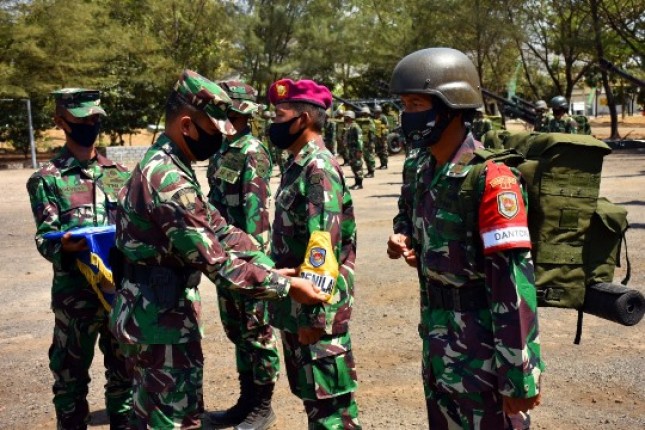 Batalyon Roket 2 Marinir Surabaya Sukses Latihan Latihan Satuan Dasar II