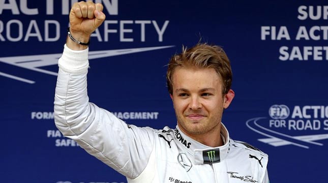 Pembalap Jerman Nico Rosberg