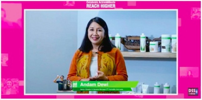 Senior Director & Country General Manager Herbalife Nutrition Indonesia Andam Dewi 