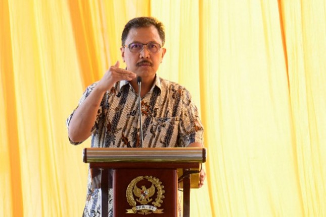 Anggota Komisi II DPR RI - Agung Budi Santoso (Photo by Geraldi/Man)