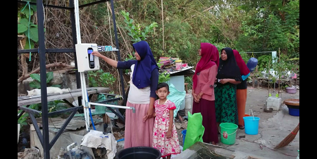 DukungSDG’s (Suitainable Development Goals), Indra Karya SediakanProgram Bantuan AksesAir Bersih Berbasis Teknologi “Smart Water”di Madura