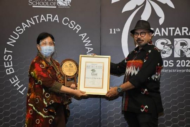 Pupuk Kaltim Raih Best of The Best Nusantara CSR Awards 2020 