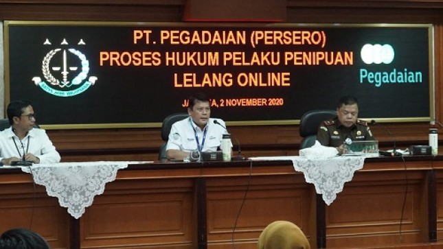PT PEGADAIAN (Persero) Proses Hukum Pelaku Penipuan Lelang Online