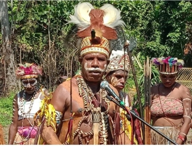 Kepala Suku di Papua Gelar Upacara Bakar Batu 1 Desember 2020 