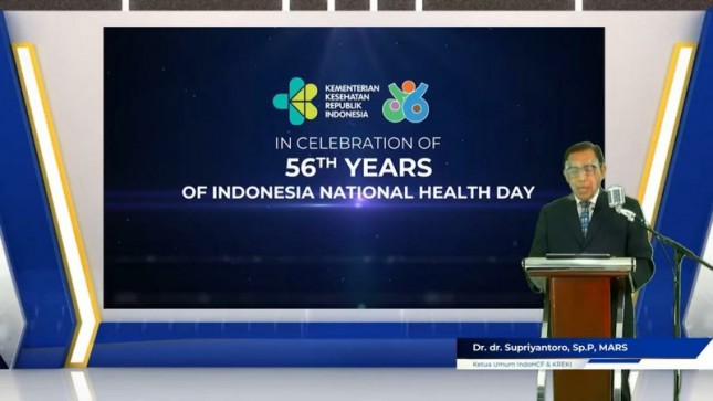 Ketua Umum IndoHCF, Dr. dr. Supriyantoro, Sp.P, MARS mengatakan, Pandemi Covid-19 memberikan tantangan nyata