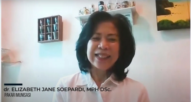 dr. Elizabeth Jane Soepardi, MPH, Pakar Imunisasi