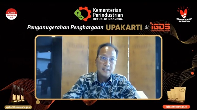 Menteri Perindustrian Agus Gumiwang Kartasasmita