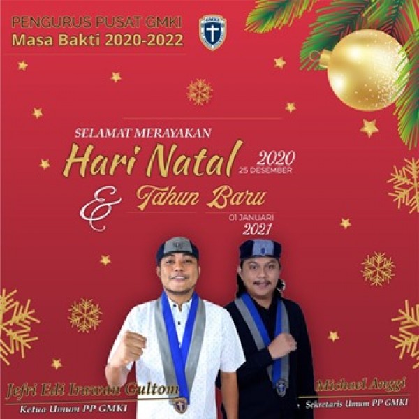 Pesan Natal Gerakan Mahasiswa Kristen Indonesia 2020