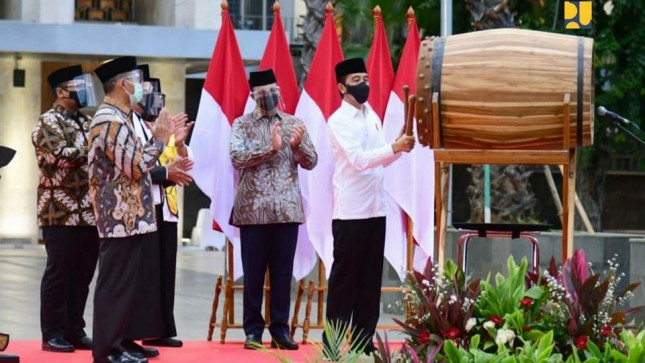 Presiden Jokowi Resmikan Masjid Istiqlal 