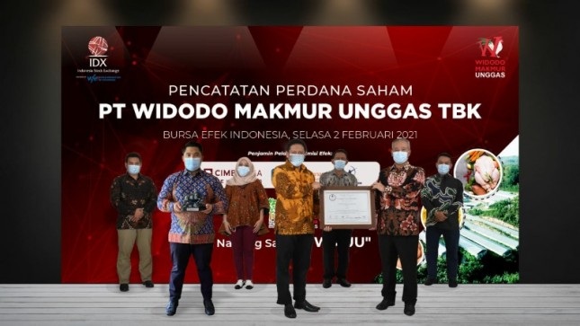 Widodo Makmur Unggas catatkan saham perdana