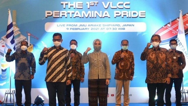 Delivery Ceremony VLCC Pertamina Pride
