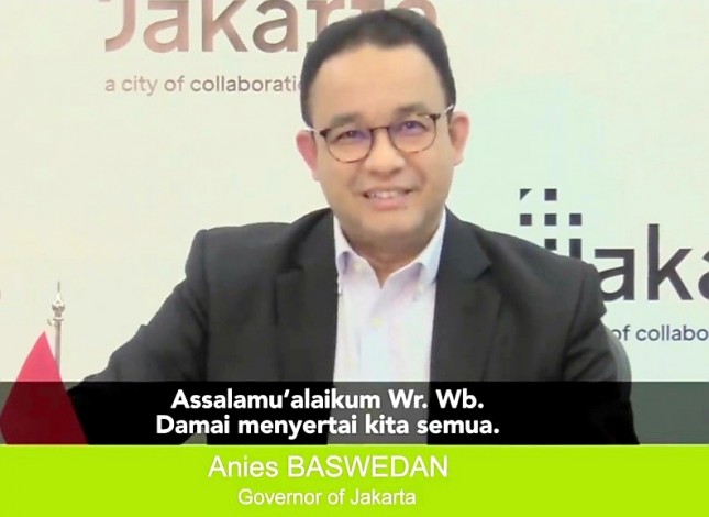 Gubernur DKI Jakarta Anies Baswedan di Forum Internasional C40 Cities