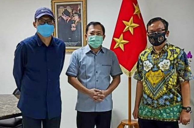 Dr Terawan bersama Dar Edi Yoga