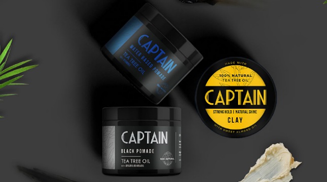 Produk pomade Captain Men’s Care