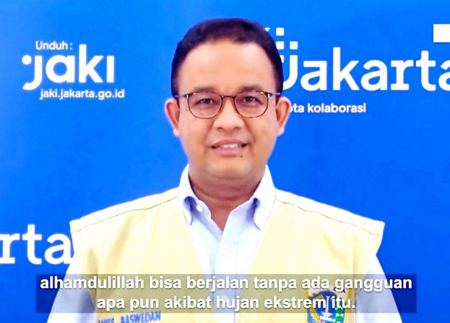 Gubernur Jakarta Anies Baswedan