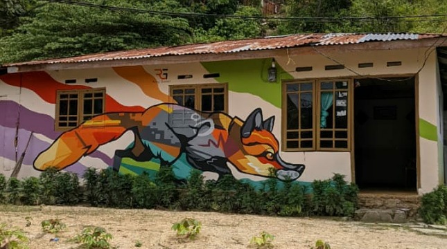 Mural di Kota Gorontalo
