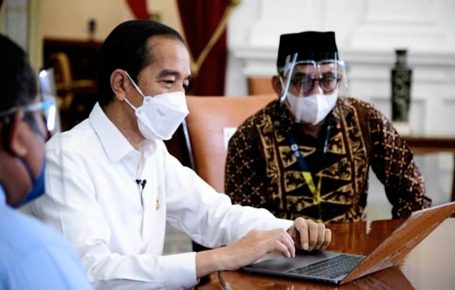 Presiden Jokowi Lapor SPT Pajak Secara Online