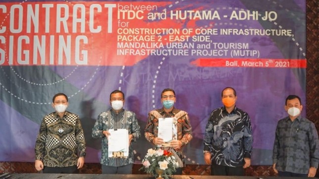 ITDC Tandatangani Kontak Paket Pembangunan Infrastruktur Dasar