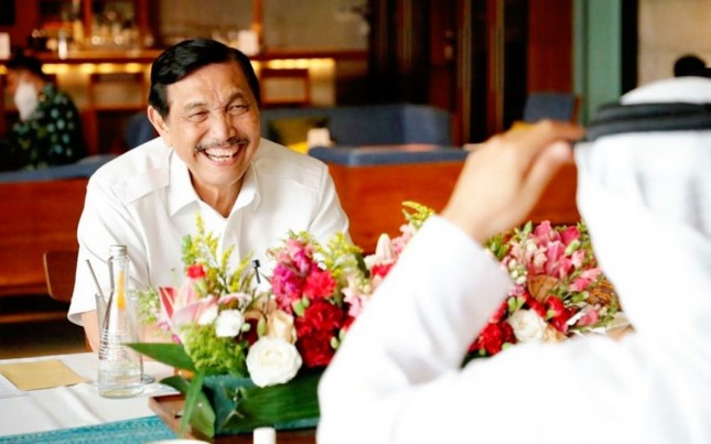 Menko Marves Luhut Binsar Pandjaitan
