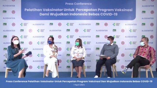 Alodokter Berkolaborasi Dengan Dinkes, Puslatkesda dan IDI Dukung Percepatan Vaksinasi Lewat Pelatihan Vaksinator