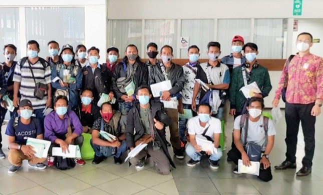 WNI di Suriname Belanda Berhasil Pulang ke Tanah Air