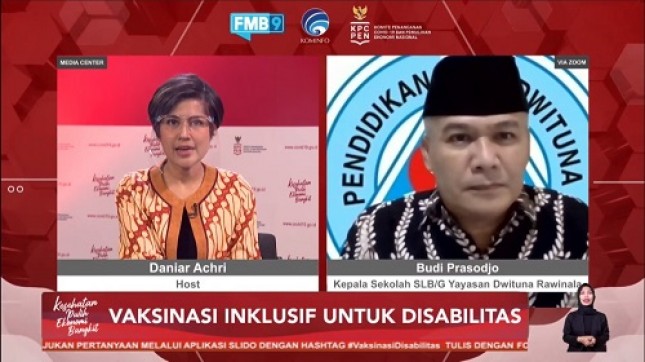 Keterbukaan dan Kesetaraan Akses Vaksinasi Bagi Penyandang Disabilitas
