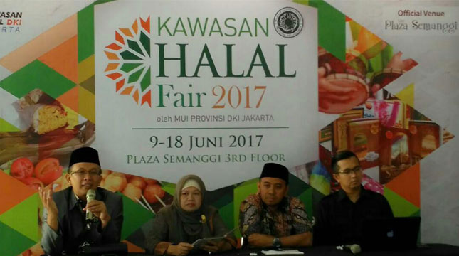Majelis Ulama Indonesia (MUI) DKI Jakarta Menggelar Kawasan Halal Fair 2017, Menjadikan Jakarta Sebagai Destinasi Wisata Halal