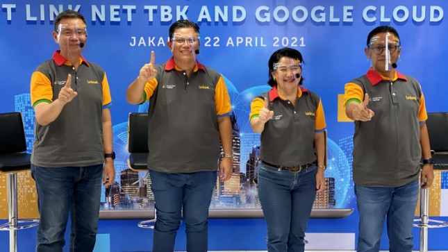 Kerjasama Link Net dengan Google Cloud Indonesia